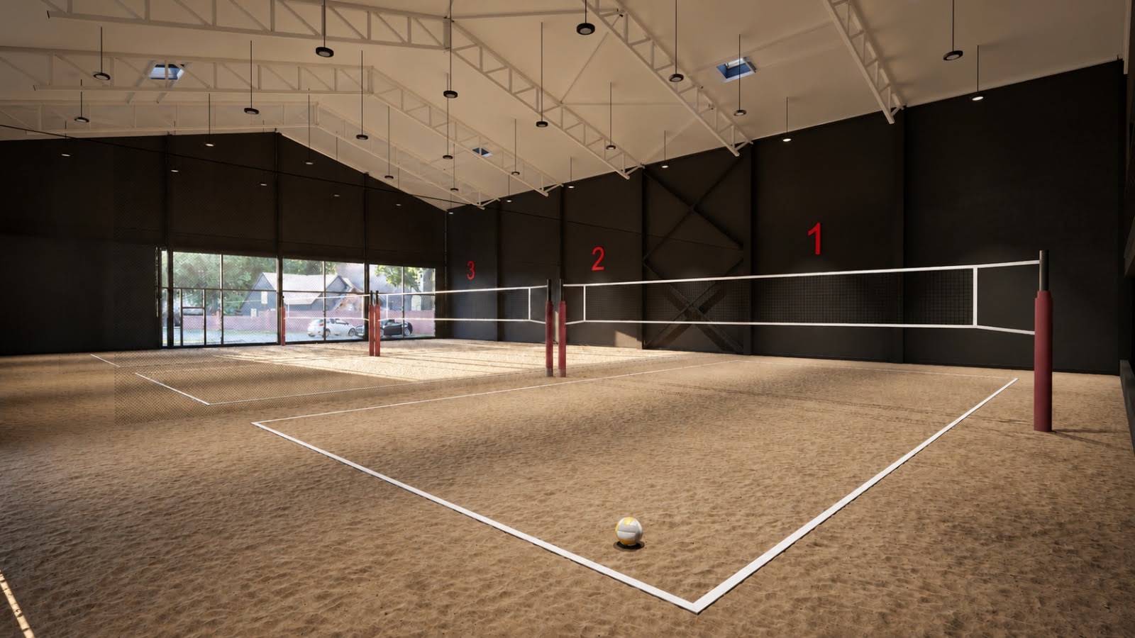 Laskana Padel & Sand Club telpa